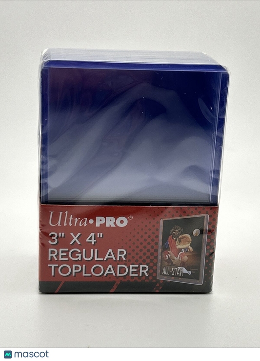 Ultra Pro 3X4 Regular Toploaders 35pt 1 Pack of 25 for Standard Sized Cards