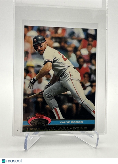 1992 Stadium Club Dome Wade Boggs Baseball Card #18 Mint FREE SHIPPING