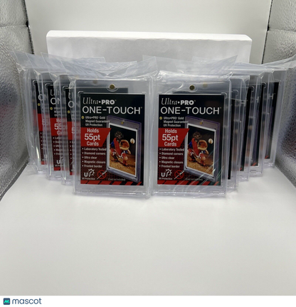 Ultra Pro One-Touch 55pt Point Magnetic Card Holder - Lot of 10