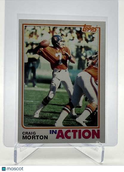 1982 Topps Craig Morton Football Card #82 NM-MT FREE SHIPPING