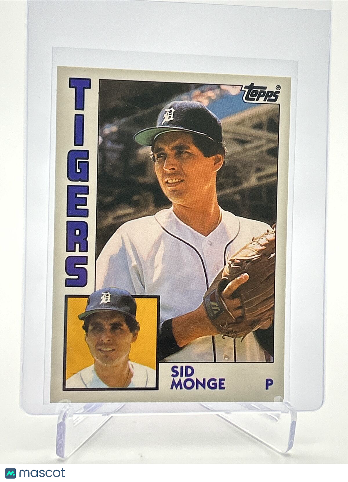 1984 Topps Traded TIFFANY Sid Monge Card #80T NM-MT FREE SHIPPING