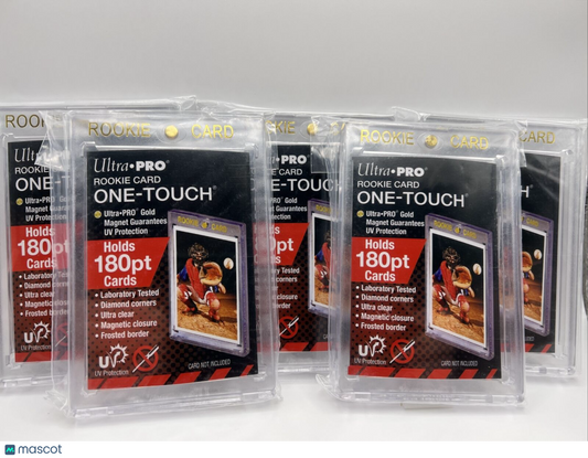 Ultra Pro One-Touch Thick Card 180pt Point ROOKIE Magnetic Card Holder, lot of 5