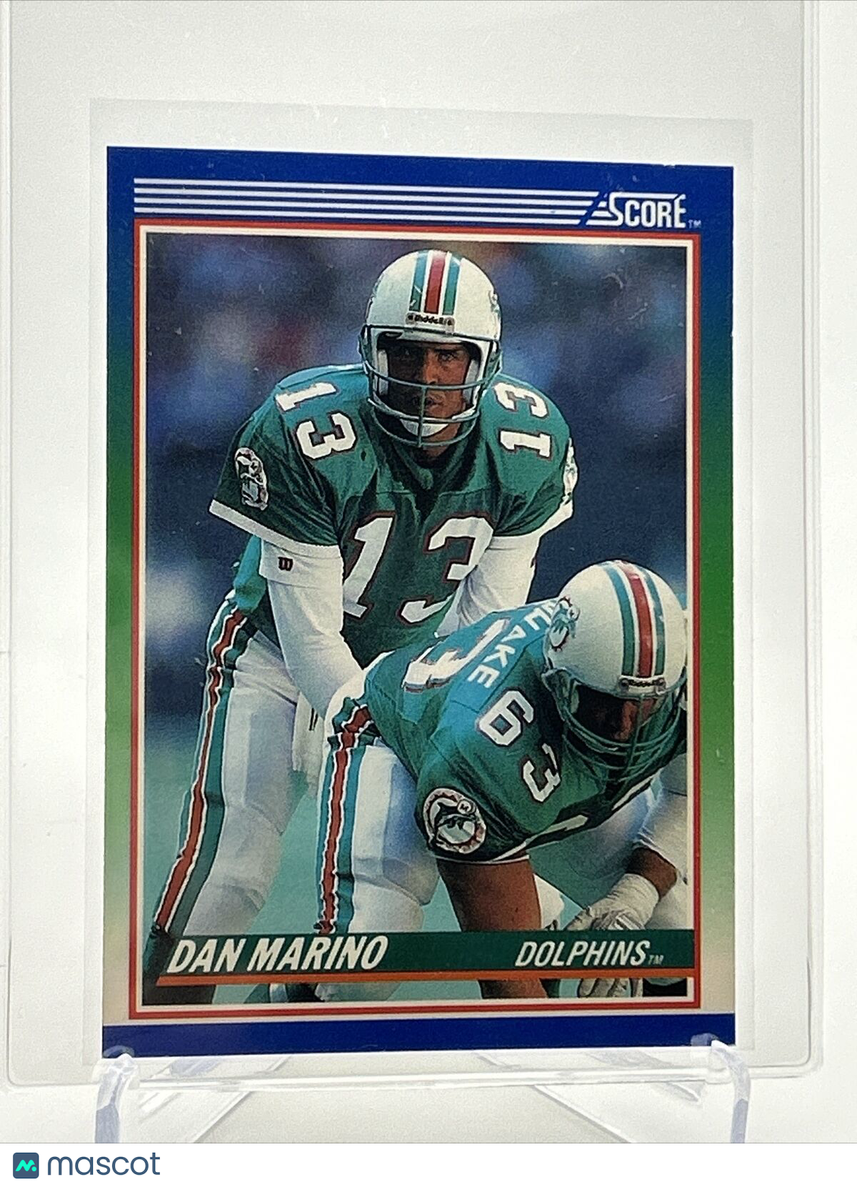 1990 Score Dan Marino Football Card #13 NM-MT FREE SHIPPING
