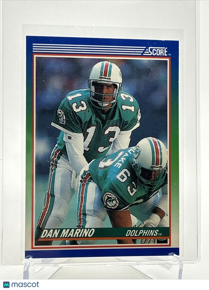 1990 Score Dan Marino Football Card #13 NM-MT FREE SHIPPING
