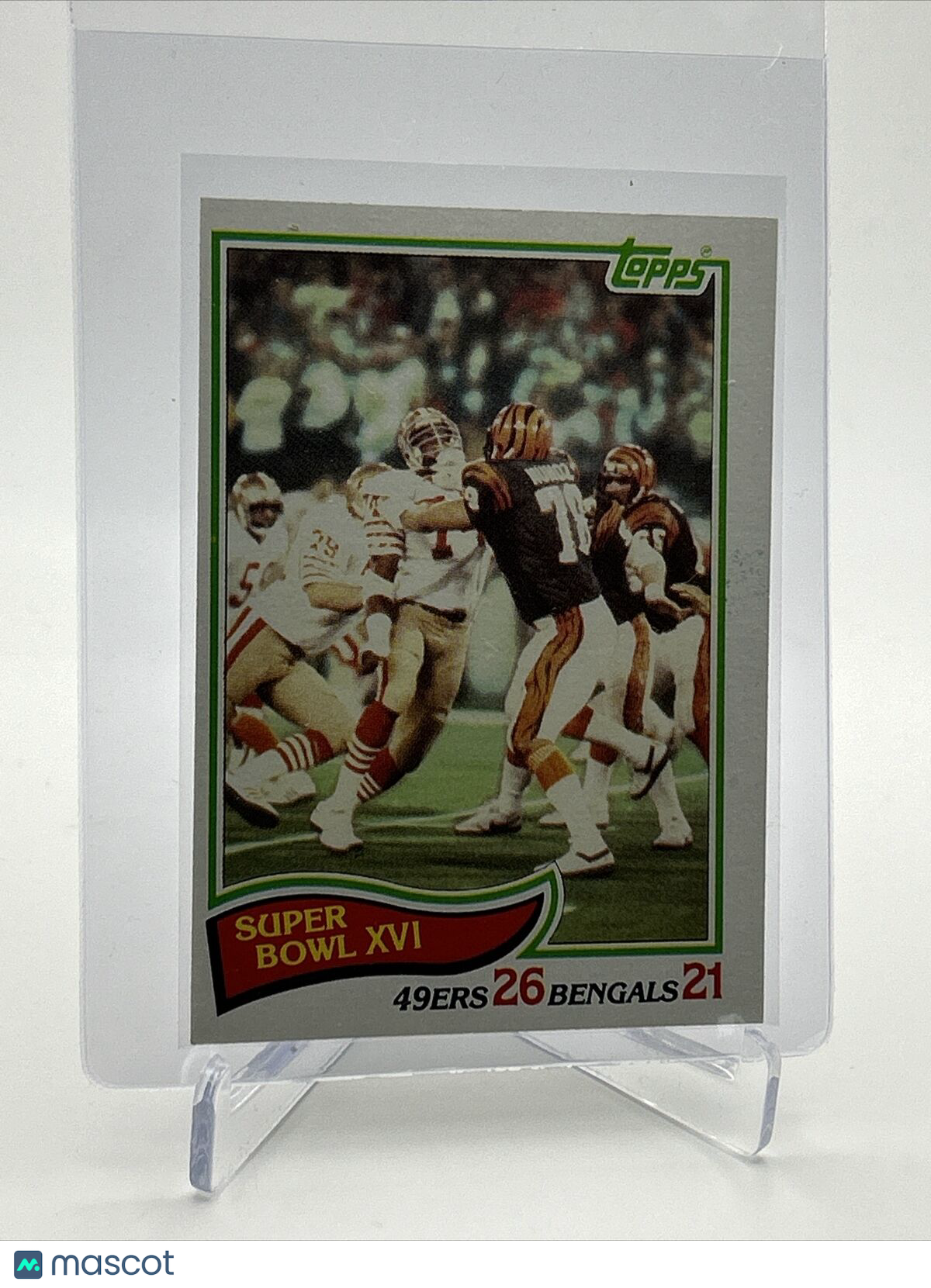 1982 Topps Super Bowl XVI SBXVI Football Card #9 NM-MT FREE SHIPPING