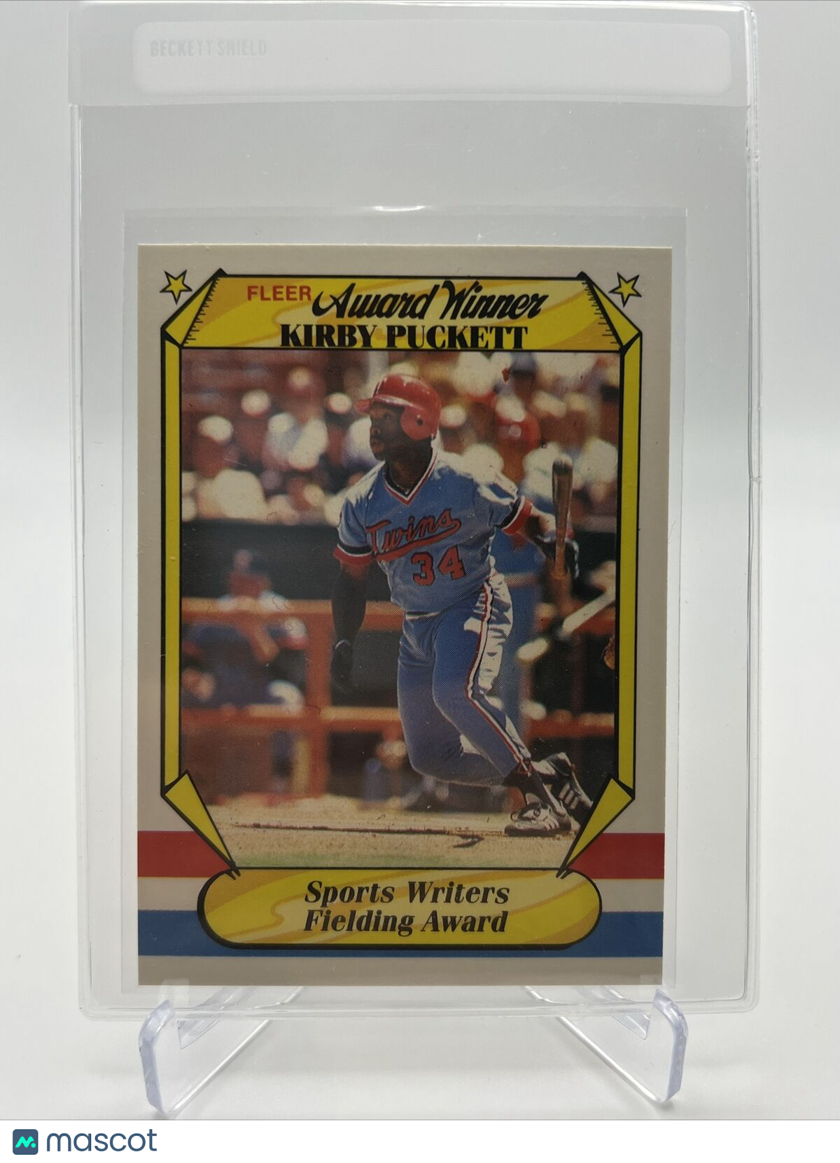 1987 Fleer Award Winner Kirby Puckett Baseball Card #30 Mint FREE SHIPPING