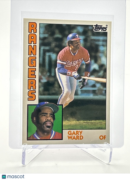 1984 Topps Traded TIFFANY Gary Ward Card #126T NM-MT FREE SHIPPING