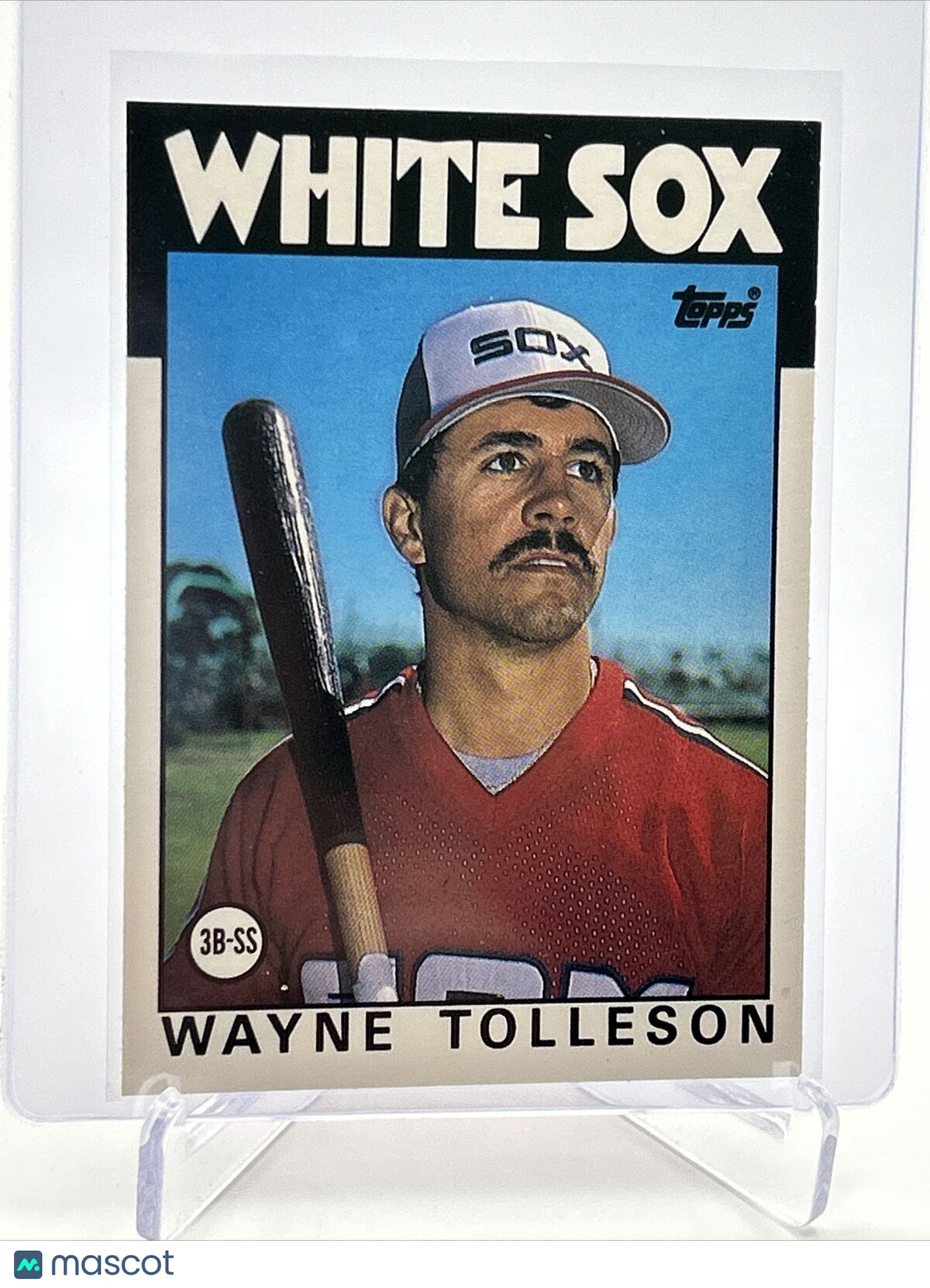 1986 Topps Traded Wayne Tolleson Baseball Card #115T NM-MT FREE SHIPPING