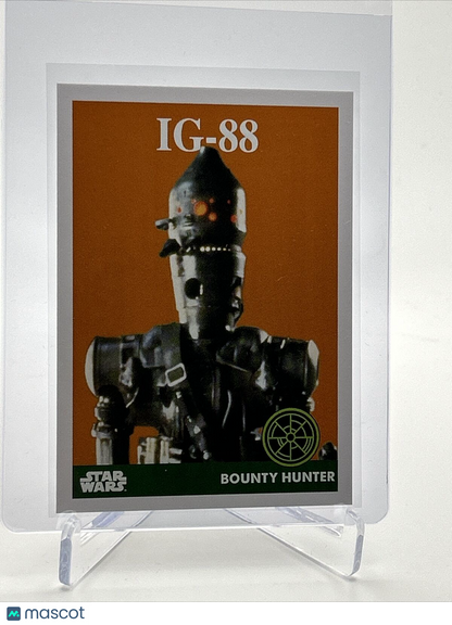 2024 Topps Star Wars Throwback Thursday IG-88 Card #12 Mint FREE SHIPPING
