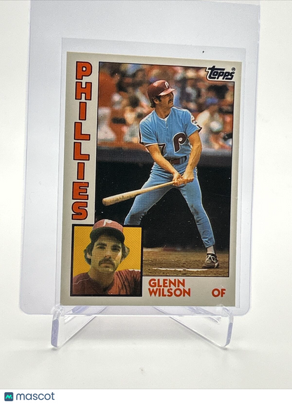 1984 Topps Traded TIFFANY Glenn Wilson Card #129T NM-MT FREE SHIPPING