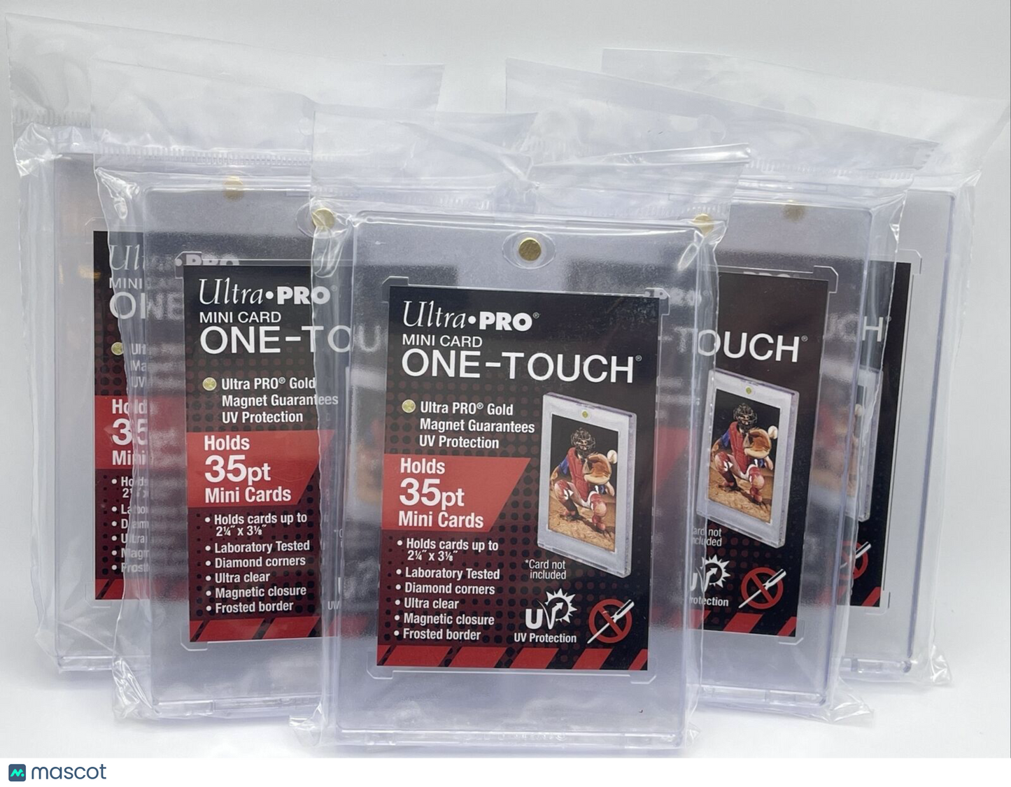 Ultra Pro One-Touch Magnetic Card Holder 35pt Point MINI CARD - Lot of 5