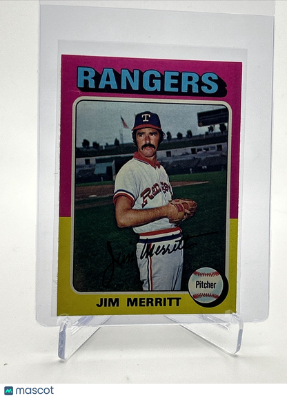 1975 Topps Jim Merritt Baseball Card #83 NM Quality FREE SHIPPING