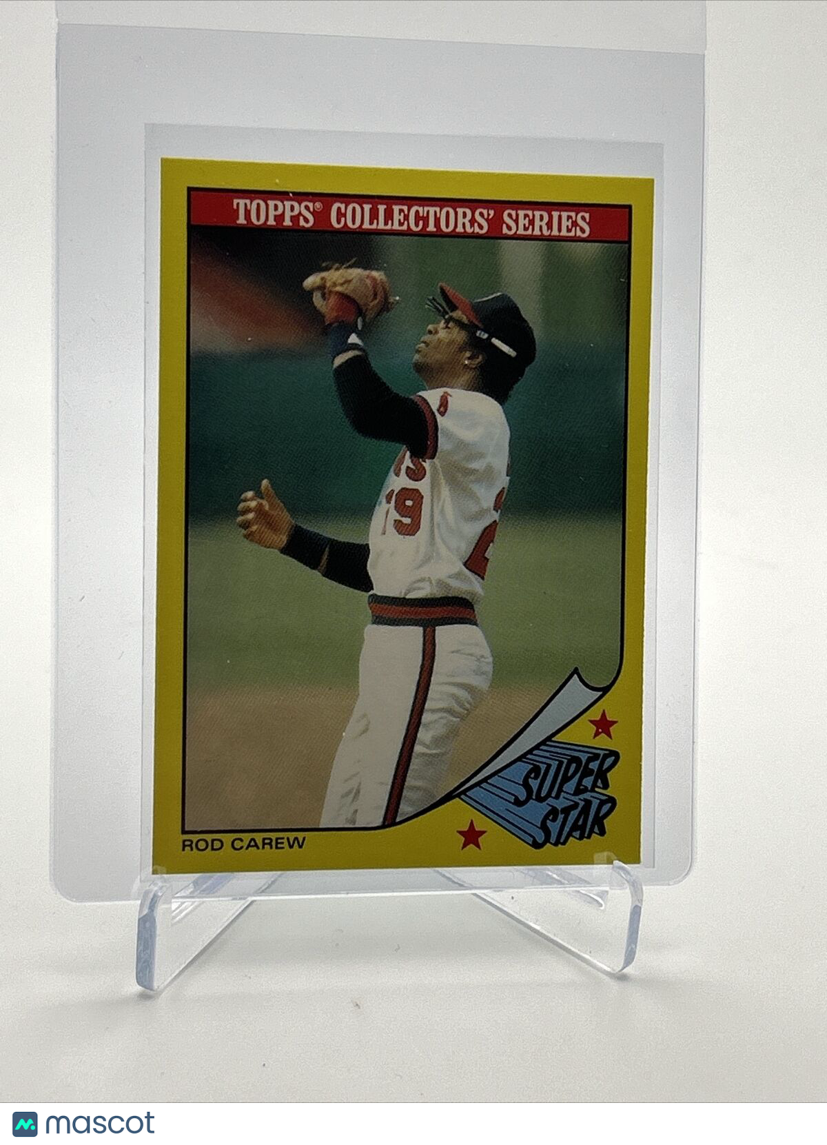 1986 Topps Baseball Champion Superstars Rod Carew Card #6 Mint FREE SHIPPING