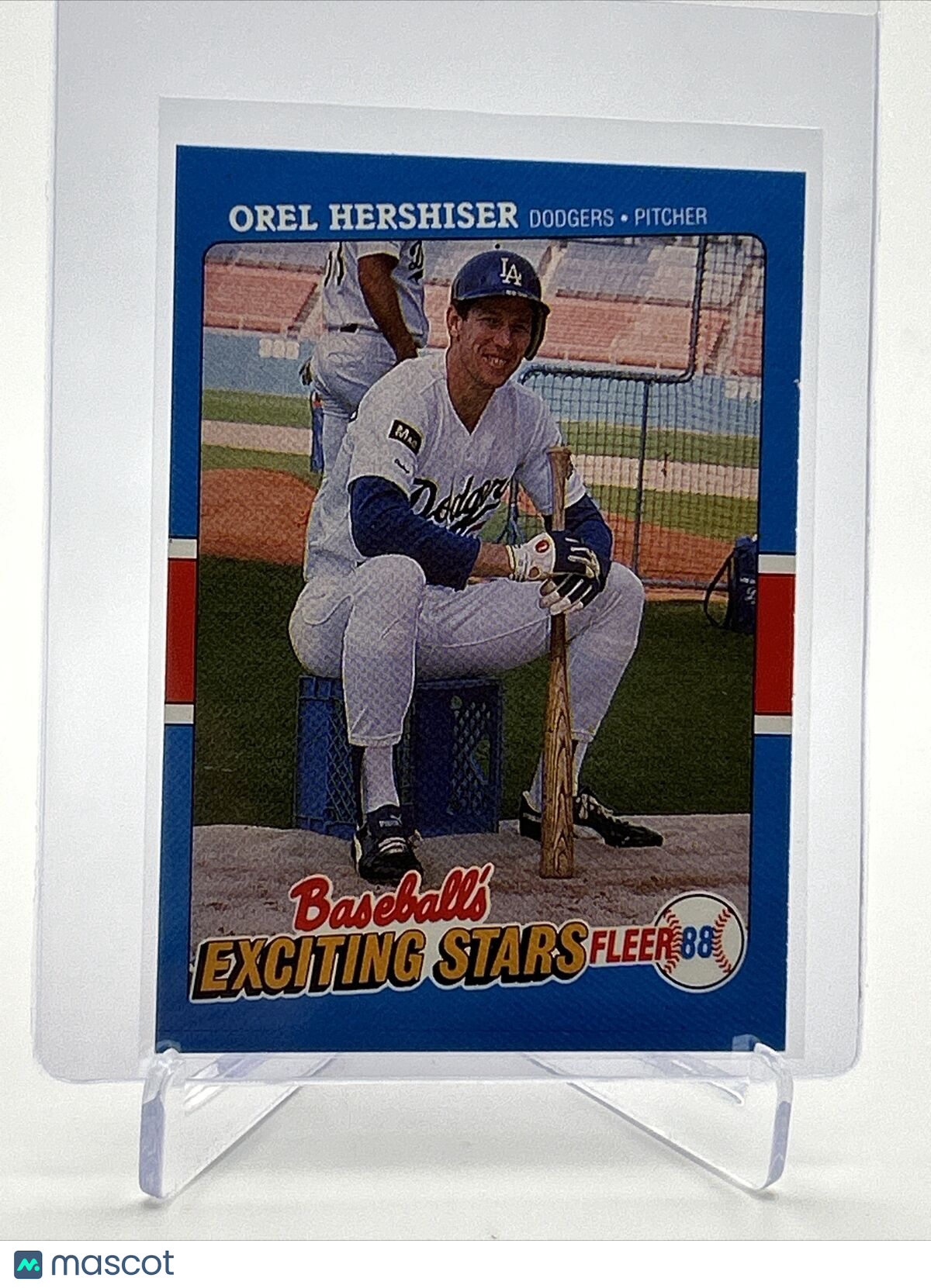 1988 Fleer Baseball's Exciting Stars Orel Hershiser Card #20 Mint FREE SHIPPING