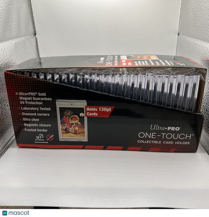 Ultra Pro One-Touch Thick Card 130pt Point Magnetic Card Holder - BOX of 25