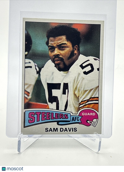 1975 Topps Sam Davis Rookie Football Card #152 NM Quality FREE SHIPPING
