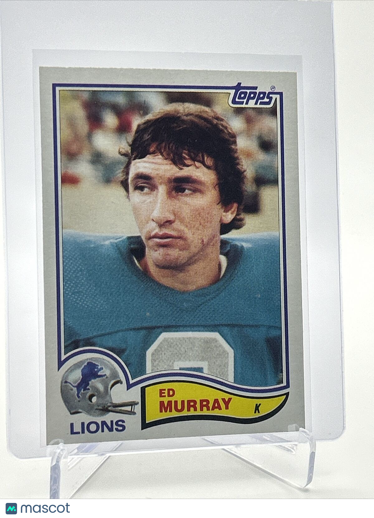 1982 Topps Ed Murray Football Card #343 NM-MT FREE SHIPPING