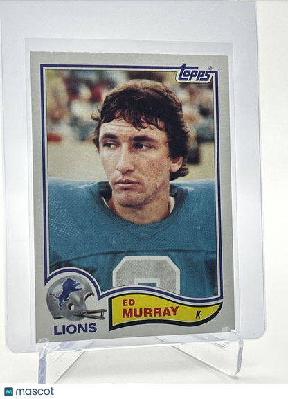 1982 Topps Ed Murray Football Card #343 NM-MT FREE SHIPPING