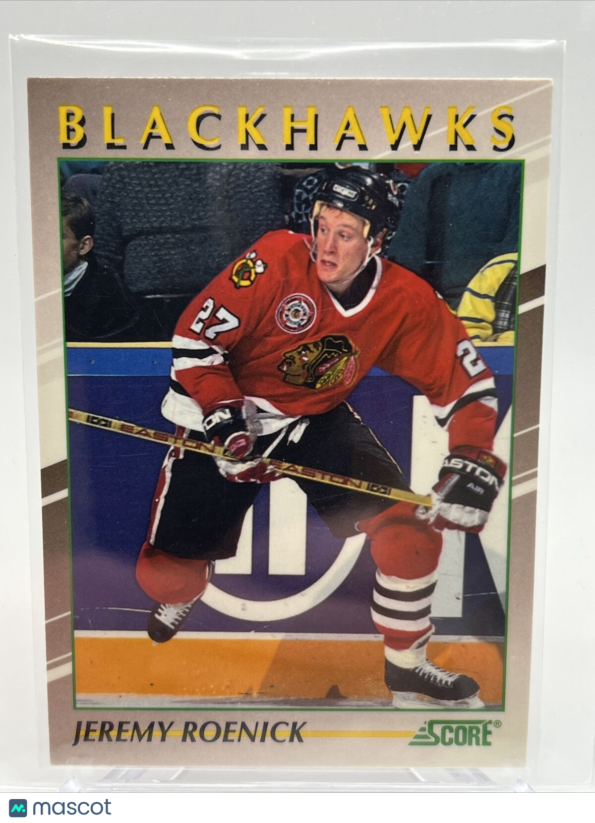 1991-92 Score Young Superstars Jeremy Roenick Hockey Card #21 Mint FREE SHIPPING