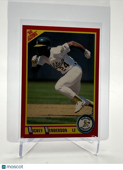 1990 Score Rickey Henderson Baseball Card #360 Mint FREE SHIPPING