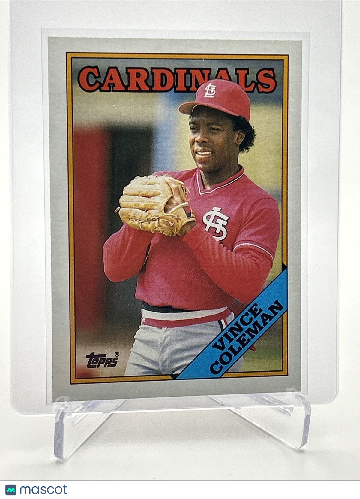 1988 Topps Vince Coleman Rookie Baseball Card #260 Mint FREE SHIPPING