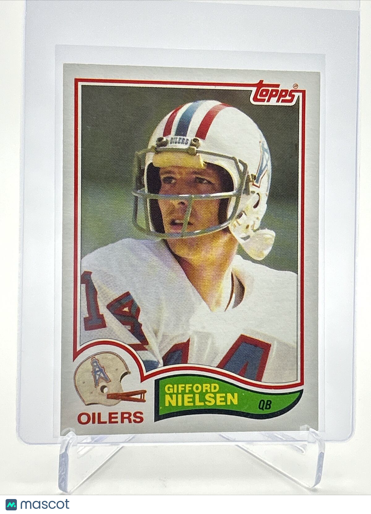 1982 Topps Gifford Nielsen Rookie Football Card #100 NM-MT FREE SHIPPING