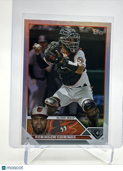 2023 Topps RAINBOW FOIL Robinson Chirinos Baseball Card #620 FREE SHIPPING