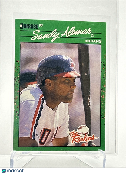 1990 Donruss the Rookies Sandy Alomar Jr. Rookie Card #1 Mint FREE SHIPPING