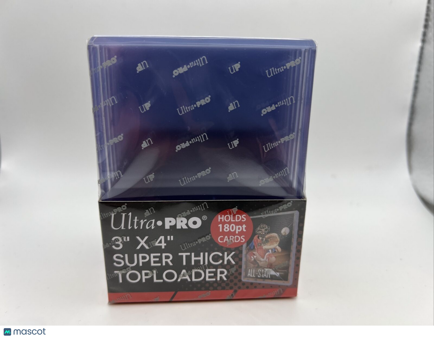 Ultra Pro 3X4 Super Thick Toploaders 180pt Point 1 Pack of 10 for Thick Cards