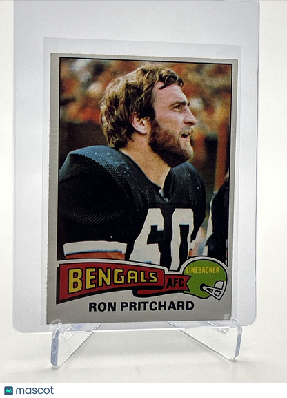 1975 Topps Ron Pritchard Rookie Football Card #51 NM Quality FREE SHIPPING