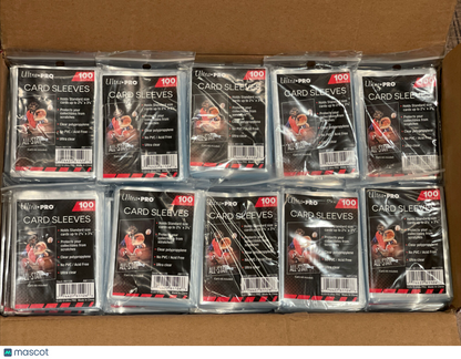 Ultra Pro Standard Size Soft Penny Sleeves CASE of 100 Packs, or 10,000 total