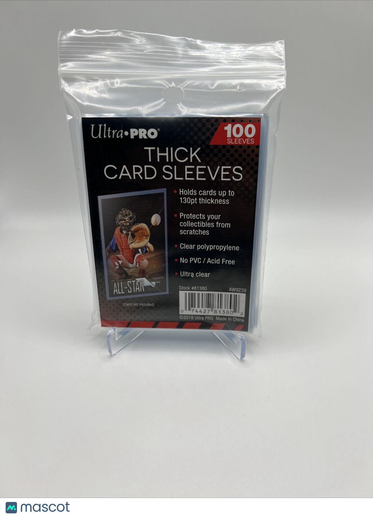 Ultra Pro THICK Card Soft Penny Sleeves 1 Pack of 100 for THICK Sized Cards