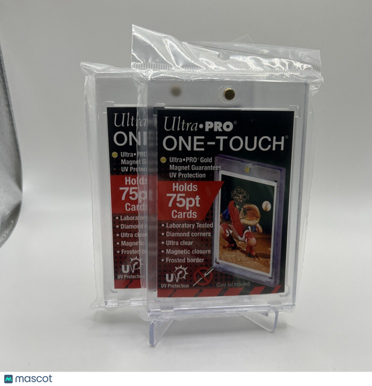 Ultra Pro One-Touch Magnetic Card Holder 75pt Point UV Protection - Lot of 2