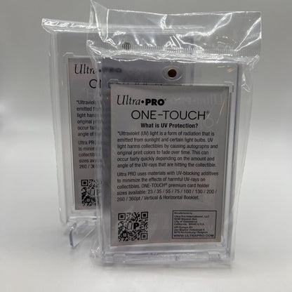 Ultra Pro One-Touch Thick Card 130pt Point Magnetic Card Holder - LOT of 2