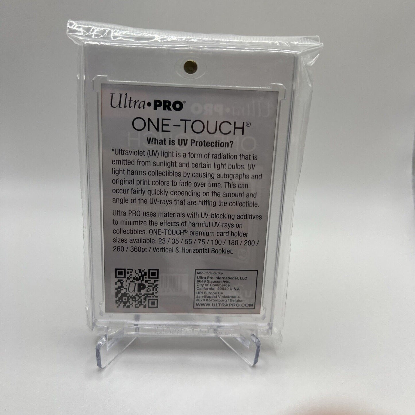 Ultra Pro One-Touch Thick Card 130pt Point Magnetic Card Holder UV Protection