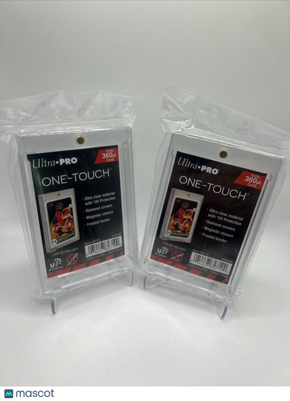 Ultra Pro One-Touch Thick Card 360pt Point Magnetic Card Holder, lot of 2 total