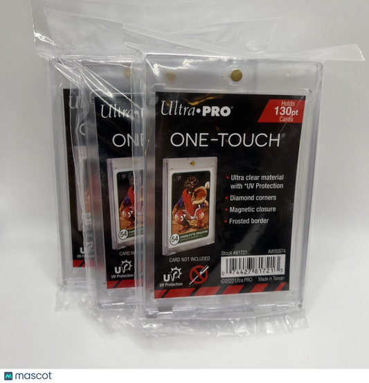 Ultra Pro One-Touch Thick Card 180pt Point Magnetic Card Holder - LOT of 3