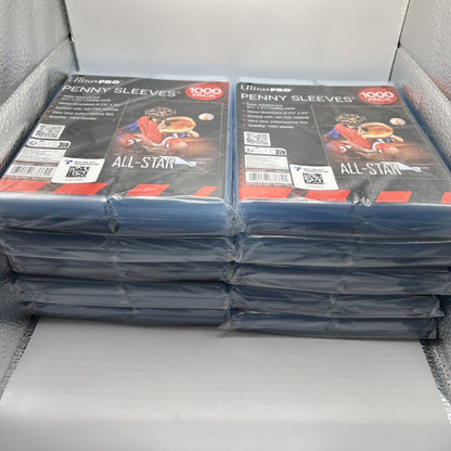 Ultra Pro Penny Card Soft Sleeves 10 packs of 1000 Standard Cards 10000 Total