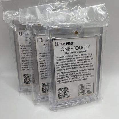 Ultra Pro One-Touch Thick Card 260pt Point Magnetic Card Holder - LOT of 3