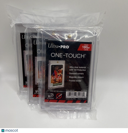 Ultra Pro One-Touch Thick Card 130pt Point Magnetic Card Holder - LOT of 3