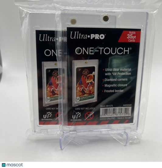 Ultra Pro One-Touch Magnetic Card Holder 35pt Point UV Protection - Lot of 2