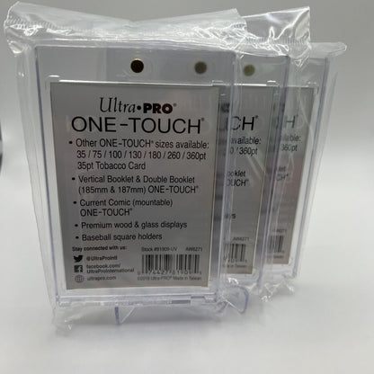 Ultra Pro One-Touch Magnetic Card Holder 55pt Point UV Protection - Lot of 3