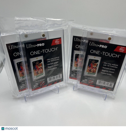 Ultra Pro One-Touch Magnetic Card Holder 35pt Point UV Protection - Lot of 4