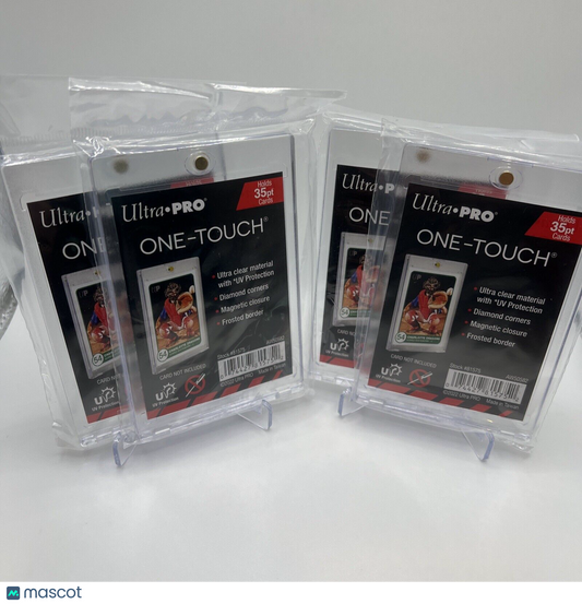 Ultra Pro One-Touch Magnetic Card Holder 35pt Point UV Protection - Lot of 4