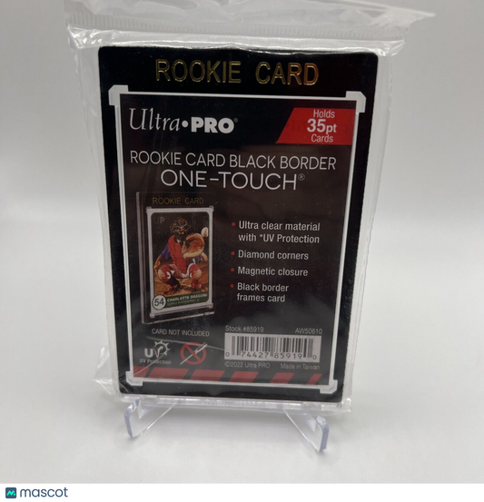 Ultra Pro One-Touch Black Border 35pt Point ROOKIE Magnetic Holder UV Protection