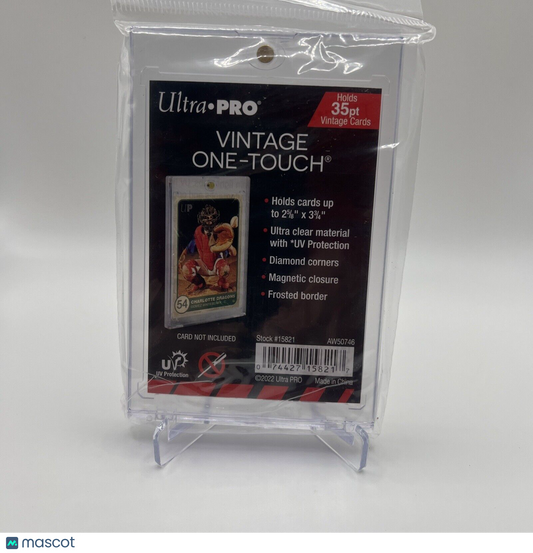 Ultra Pro VINTAGE One-Touch 35pt Point Magnetic Card Holder, UV Protection