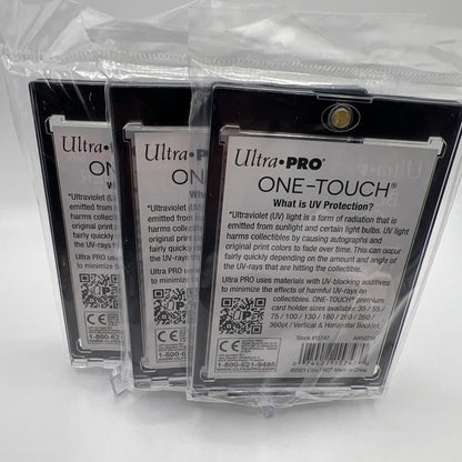 Ultra Pro One-Touch Magnetic Card Holder BLACK BORDER 23pt Point - Lot of 3 TCG