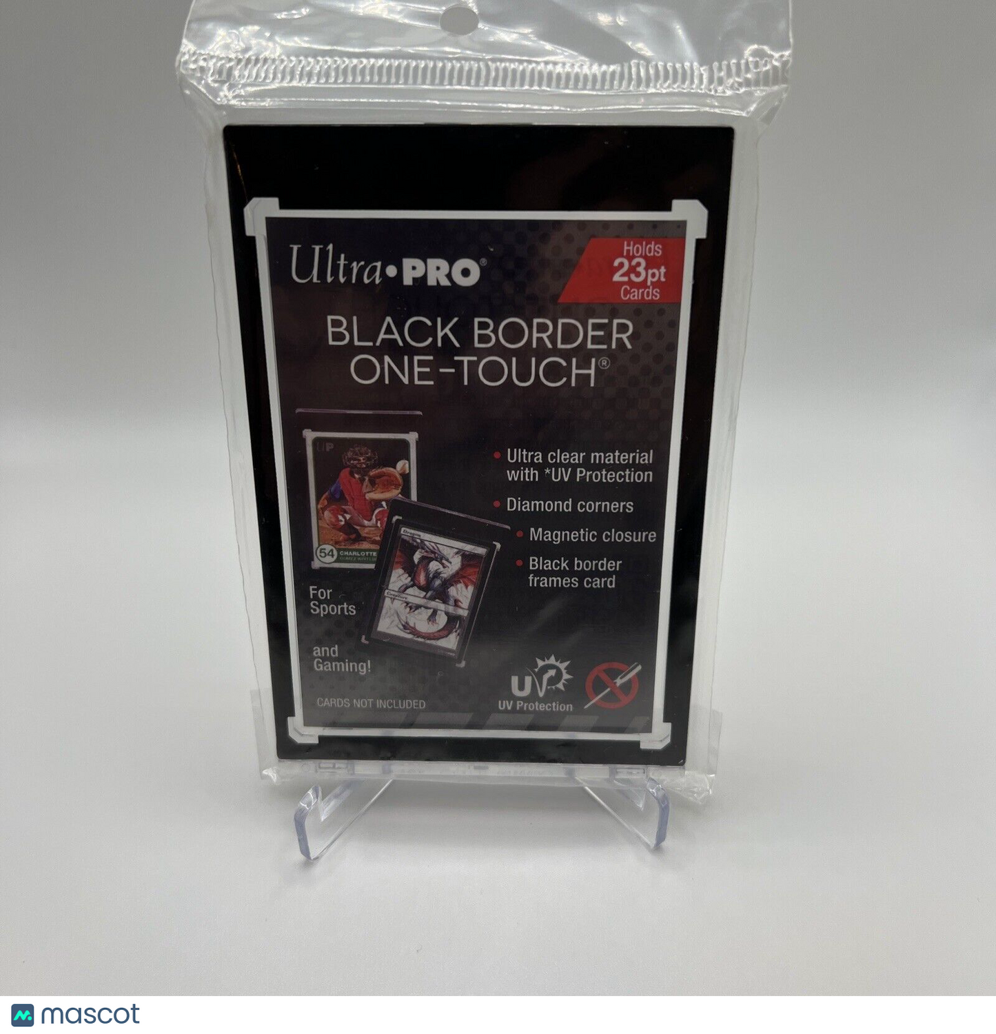 Ultra Pro One-Touch Magnetic Card Holder BLACK BORDER 23pt Point TCG Pokemon