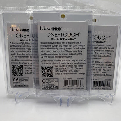 Ultra Pro One-Touch Magnetic Card Holder 23pt Point - Lot of 3 TCG Pokemon