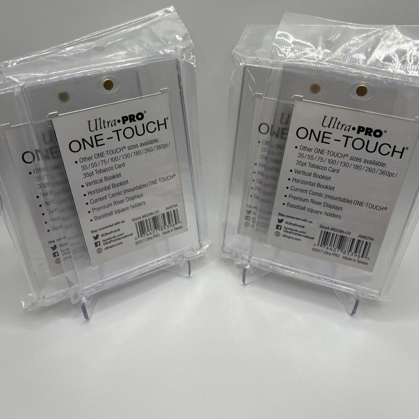 Ultra Pro One-Touch Magnetic Card Holder 35pt Point MINI CARD - Lot of 4